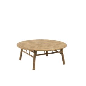 Table basse ronde en bambou D120 - NARA