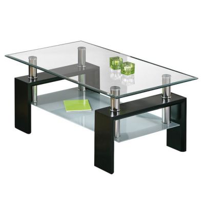 Table basse Table basse Dana 100 x 60 cm noire