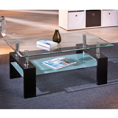 Table basse Table basse Dana 100 x 60 cm noire