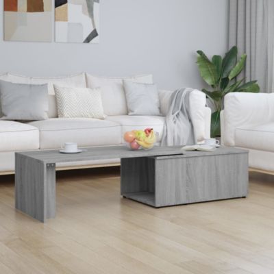 Table basse,Table Salon,Table d'appoint Sonoma gris 150x50x35 cm Bois d'ingénierie