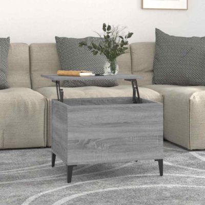 Table basse,Table Salon,Table d'appoint Sonoma gris 60x44,5x45 cm Bois d'ingénierie 815210