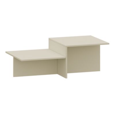 Table basse Taniena 100 x 55 x 35 cm sable en.casa
