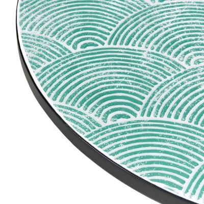 Table bistrot ANAPO 60 cm 60 cm Métal Noir