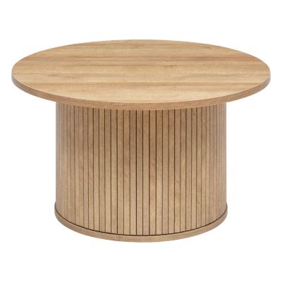 Table à café en bois grand modèle Marron, H. 40 cm, COLVA