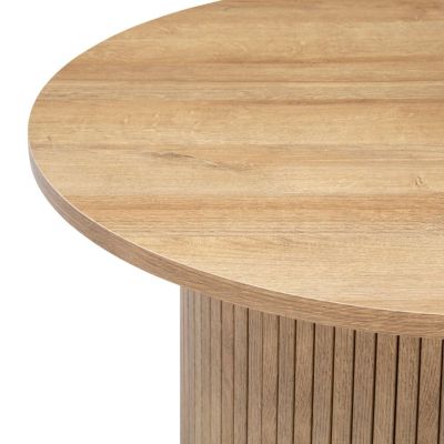 Table à café en bois grand modèle Marron, H. 40 cm, COLVA