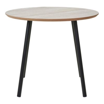 Table d'Appoint Aalst, Beige, MDF, 55x55x45 cm, Seven Design