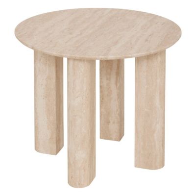 Table d'appoint Anaya beige 50,5x50,5cm - Atmosphera Créateur d'intérieur