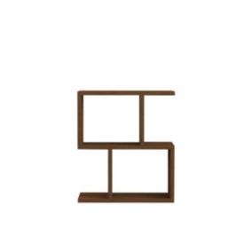 Table d'appoint avec étagère en aggloméré Zet