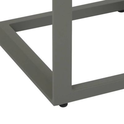 Table d'appoint de jardin Evasion 38x38cm vert laurier - Hespéride