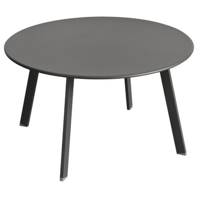 Table d'appoint de jardin format moyen Gris, H. 40 cm, SAONA