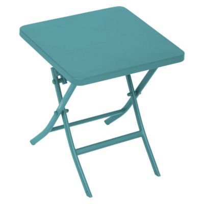 Table d'appoint de jardin Greensboro 40x40cm vert opale - Hespéride
