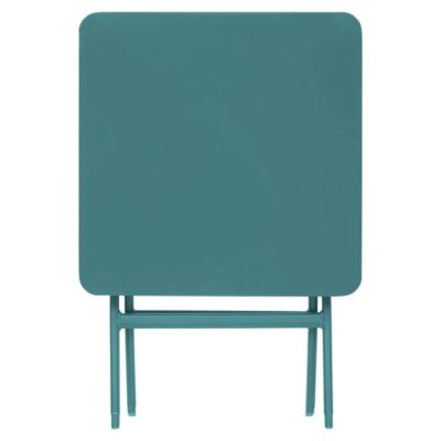 Table d'appoint de jardin Greensboro 40x40cm vert opale - Hespéride