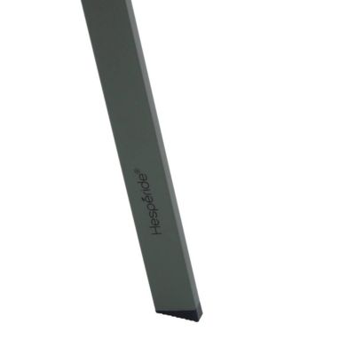 Table d'appoint de jardin ronde Saona vert laurier 50 x 45cm en acier  - Hespéride