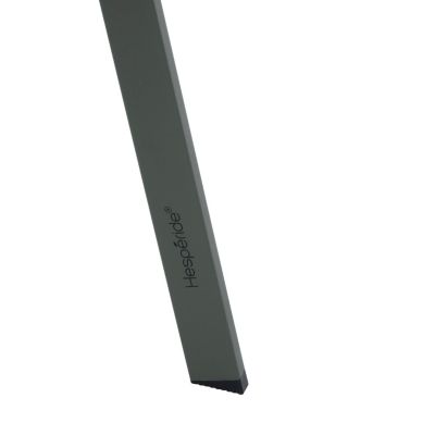 Table d'appoint de jardin ronde Saona vert laurier 50 x 45cm en acier  - Hespéride