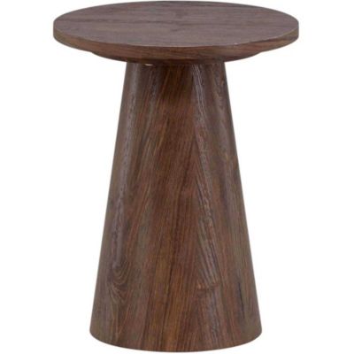 Table d'Appoint Design "Lanzo" 45cm Moka