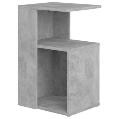 Table d'appoint Gris béton 36x30x56 cm vidaXL