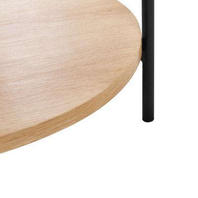 Table d'appoint LANDER Marron clair