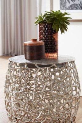 Table d'appoint Lot de 2 Petite Table Basse de Salon Ronde Moderne FineBuy