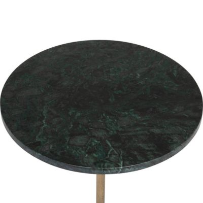 Table d'appoint Nema - marbre et métal - vert cèdre - Atmosphera