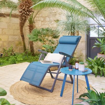 Table d'appoint ronde ''Saona'' D50cm en acier - Hespéride