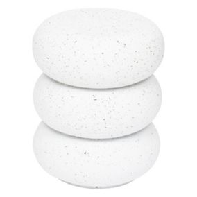 Table d'appoint ronde STONETO - Blanc