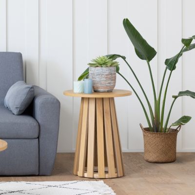 Table d'appoint ronde style scandinave LIV - Happy Garden