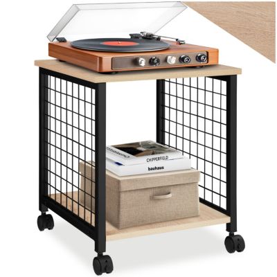 Table d'appoint style industriel en Bois et Acier