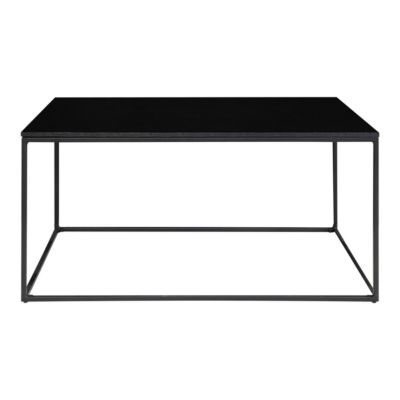Table d'Appoint Vita, Noir, Métal, 60x90x45 cm, Seven Design