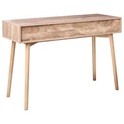 Table d'entrée méditerranéen enbois d'ingénierie marron RONGE