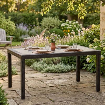 Table d'extérieur Giove, Base pique-nique, Table de jardin, Table d ...