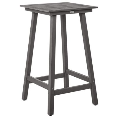 Table de bar de jardin ADIRONDACK 60 cm 59 cm Matière synthétique Gris foncé