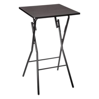 Table de bar pliante 2 places Noir - 5Five