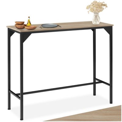 Table de bar style industriel en Bois et Acier