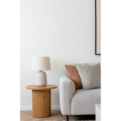 Table de Chevet Boavista 1, Marron, MDF, 48x48x45 cm, Seven Design