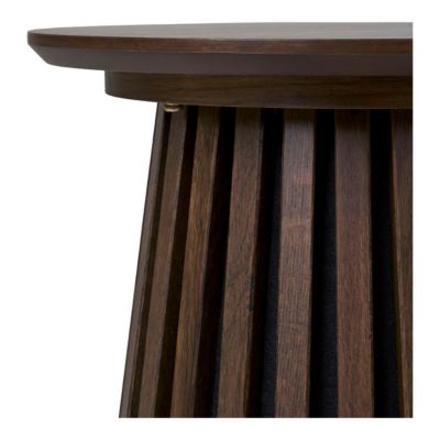 Table de Chevet Osaka 1, Marron, MDF, 40x40x50 cm, Seven Design