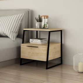 Table de chevet style industriel - INKA