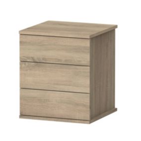 Table de chevet / Table de nuit coloris Cambrian - Hauteur 48.5 x Longueur 41 x Profondeur 40 cm