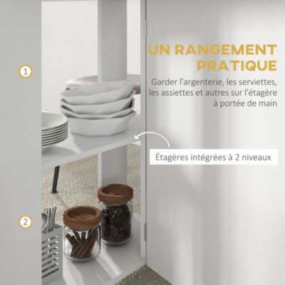 Table de cuisine rabattable - table à manger pliable 2-4 personnes - 2 ...
