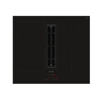 Table de cuisson aspirante induction 60cm 4 foyers 7400w noir Siemens ED611BS16E