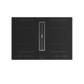 Table de cuisson aspirante induction 83 cm 4 feux 7400w noir Faber 5371796