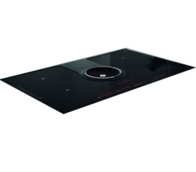 Table de cuisson aspirante à induction 83cm 4 feux 7400w noir Elica PRF0120978