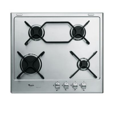 Plaque de cuisson gaz 4 feux inox