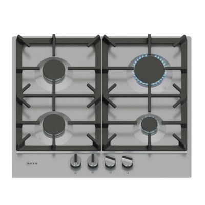 Table de cuisson gaz 60cm 4 feux inox Neff T26CIP8N0 n70