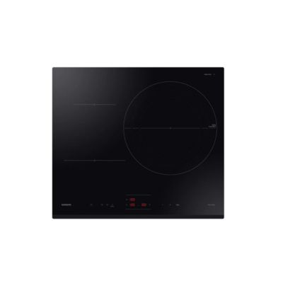 Table de cuisson induction 60cm 3 feux 7400w noir Samsung NZ63C4035GK