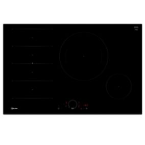 Table de cuisson induction 80cm 4 feux 7400w noir Neff T68FHE4L0