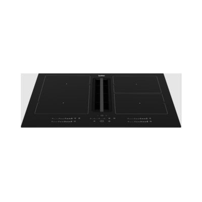 Table de cuisson induction aspirante 60cm 4 feux 7400w Beko HIXI64700UF1 bpro 700