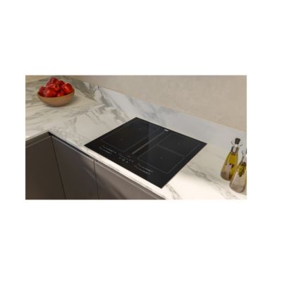 Table de cuisson induction aspirante 60cm 4 feux 7400w Beko HIXI64700UF1 bpro 700
