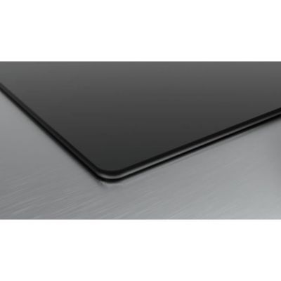 Table de cuisson vitrocéramique 60cm 4 feux 6600w noir Siemens ET61RBEB8E iq100