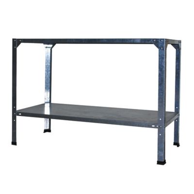Table de culture Palram en acier 2 étages l.114 x P.50 x H.80 cm