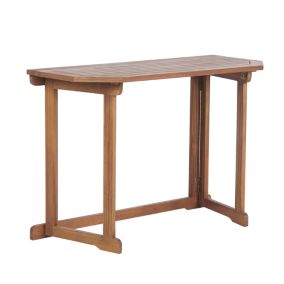 Table de jardin 110 x 47 cm Bois Bois clair TREIA